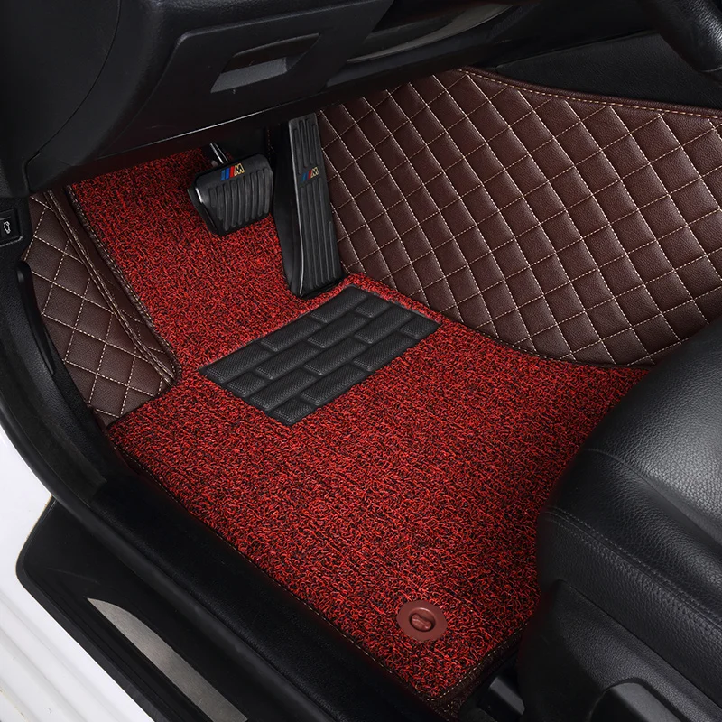 Cars/Auto accessories XPE material Pu leather 5D car floor mat /car carpet