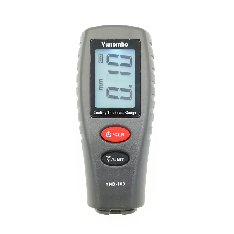 Yunombo YNB-100 English Russian Manual Digital Car Paint Thickness Meter Thickness Tester Coating Thickness Gauge