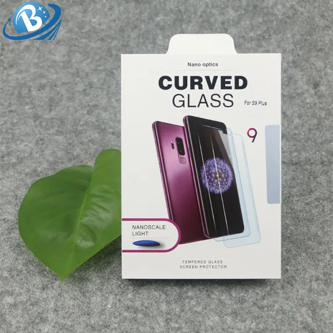 Защитная пленка S9 Plus для экрана, изогнутая защитная пленка из жидкого закаленного стекла с полным покрытием нано-оптики для Samsung S9 +