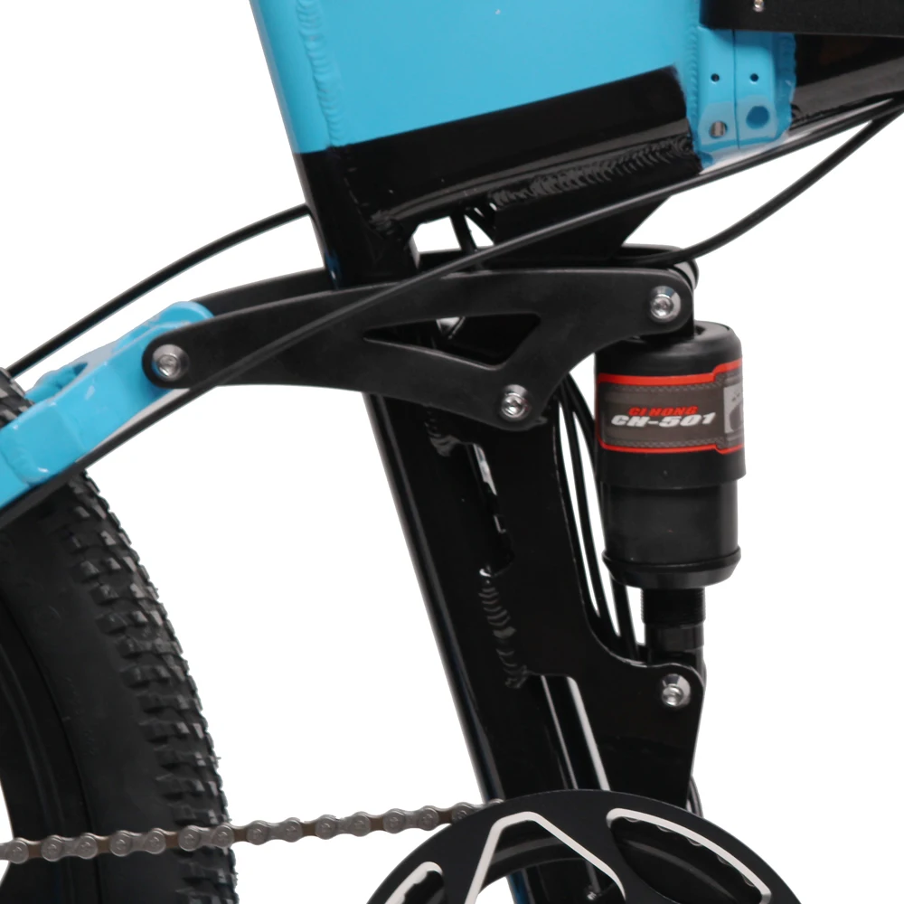 folding bicycle 26 inch light full hidden battery electric folding bike