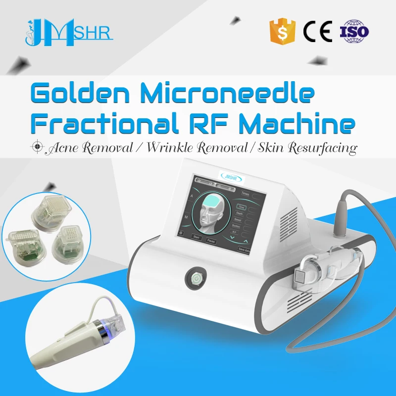 
2019 Hot sale auto control gold plating Microneedling RF beauty Machine/fractional micro needle with CE approval 