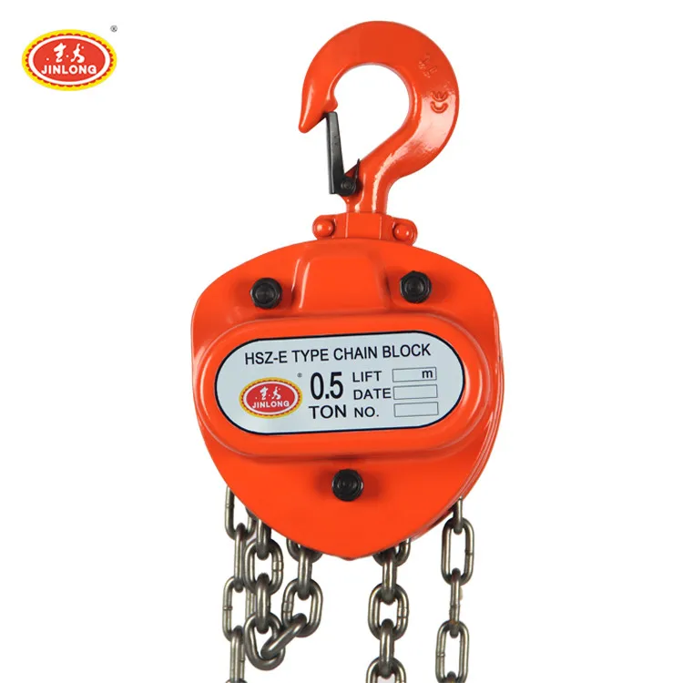 Конкурентоспособная цена hsz-e Тип световой долг 0,5 т 1 тонна 2 тонна ручной цепи блок
