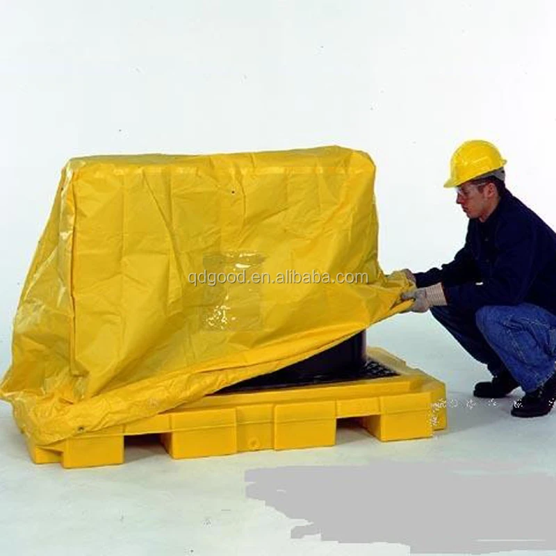 Custom Made Waterproof PVC Tarpaulin Reusable Pallet Covers