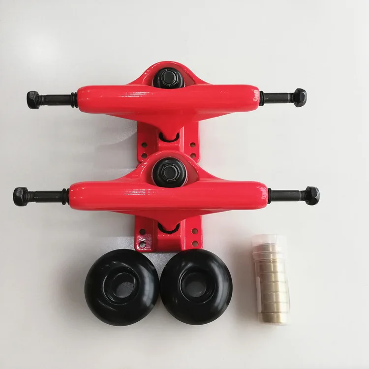 Assembled Skateboard Skate Truck Wheel Bearing Kit Set with Custom color and size