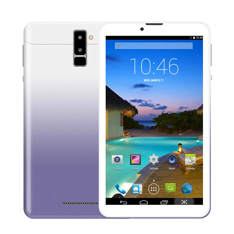 
7 inch 1024*600 Tablet PC MT6582 Quad Core Android 4.4 Dual 3G Phone Tablets With Wifi GPS 