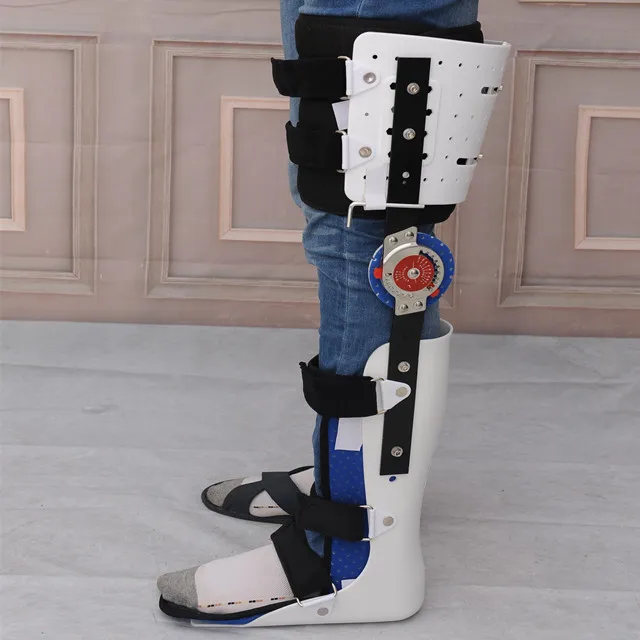 LEG AND KNEE IMMOBILISER ORTHOPEDIC FIXING KNEE BRACE