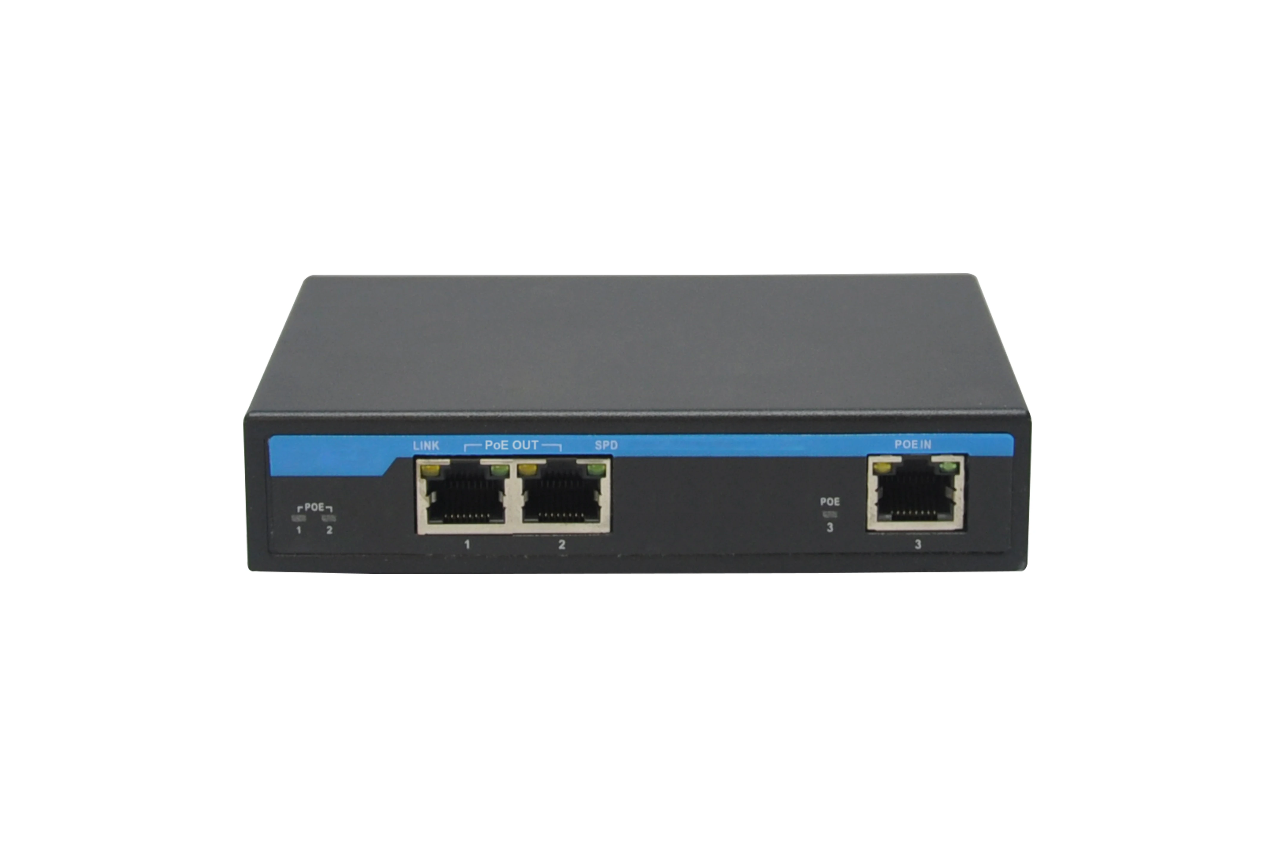  60 Вт Gigabit 4-канальный PoE удлинитель poe