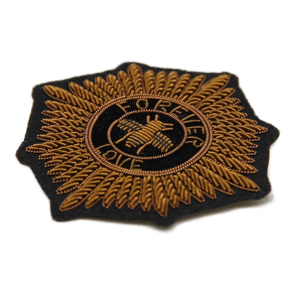 
DIRECT FACTORY MADE mini 3d cloth logo custom embroidery badge custom India patches embroidered iron on 