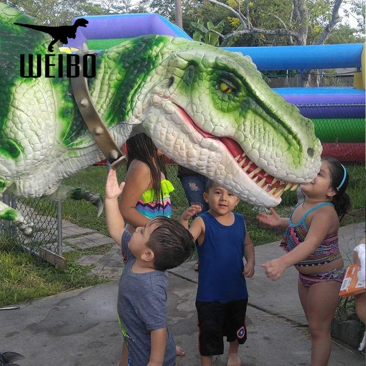 Animatronic adult raptor dinosaur costume for sale