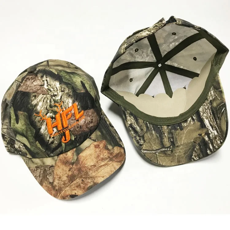 Hunting camo baseball cap outdoor camouflage hat from BJ Outdoor