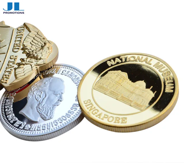 High Quality Custom Collectable Gold and Silver Coin Commemorative Coins