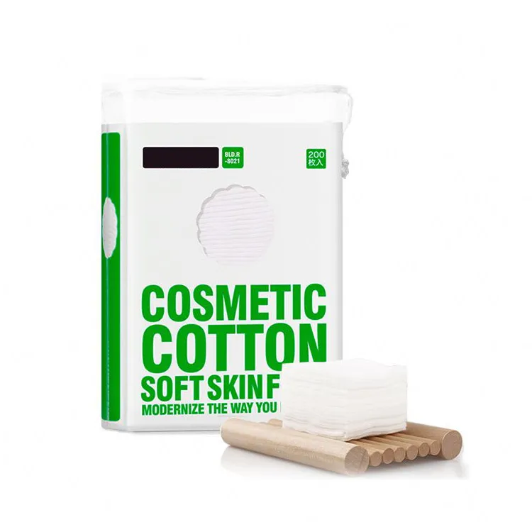 Фабрика OEM/ODM 200 шт./пакет уход за кожей лица Очищение кожи средство для снятия макияжа косметические ватные диски