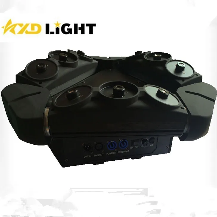Dj lights equipment beam 9 eyes spider rgb spider movinghead stage laser light DMX full color for party events wholesale