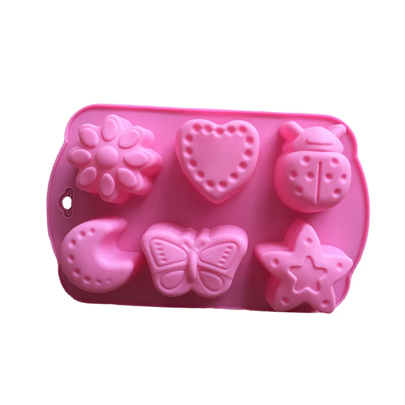 Hot sale exquisit 3d Eco-friendly DIY Clay Tool molds non-toxic doll insect shanpe 3d silicon molds Big 3d silicon molds