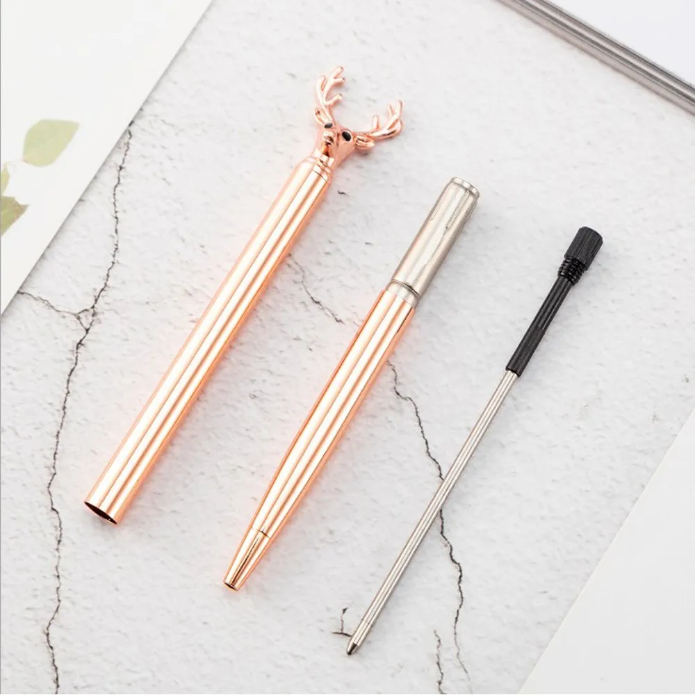 Deer Ballpoint PensCool Animal Pens for Easter Gift Stationary School Supplies