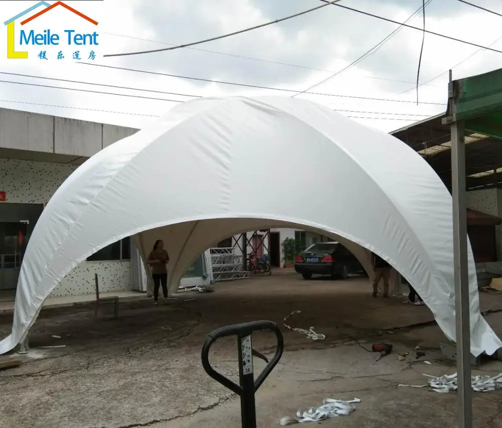 Outdoor Trade Show Aluminum Marquee Glamping Dome Tent PVC Exhibition Tent