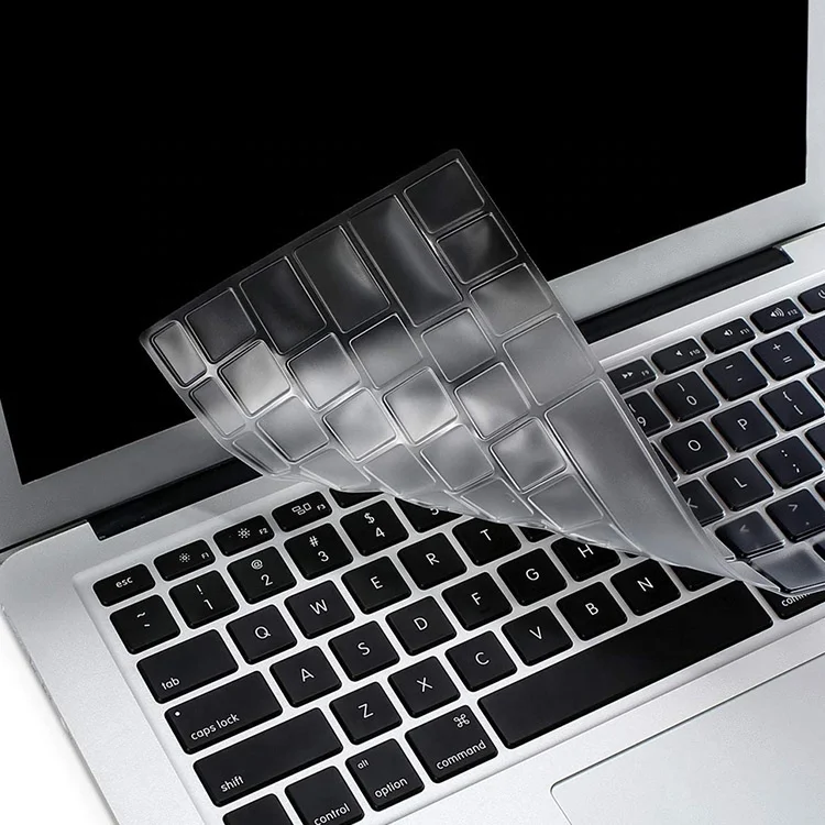 
2019 Hot Sale Clear Silicone Keyboard Skin for Macbook Pro 13 inch 15 inch 