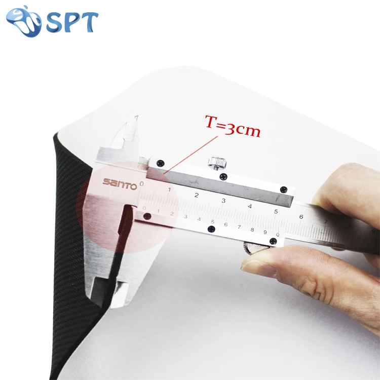 Custom sublimation blank mouse pad rubber mousepad printing white mouse pad round blank mousepad for sublimation