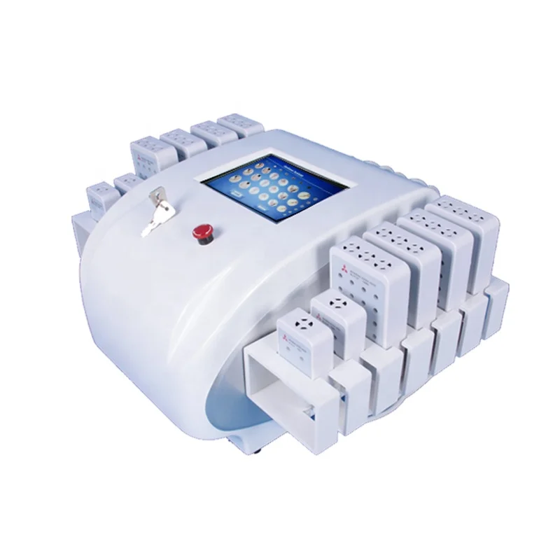 Newest 14 paddles Mitsubishi lipo laser/ i lipo laser machine/ diode lipo laser