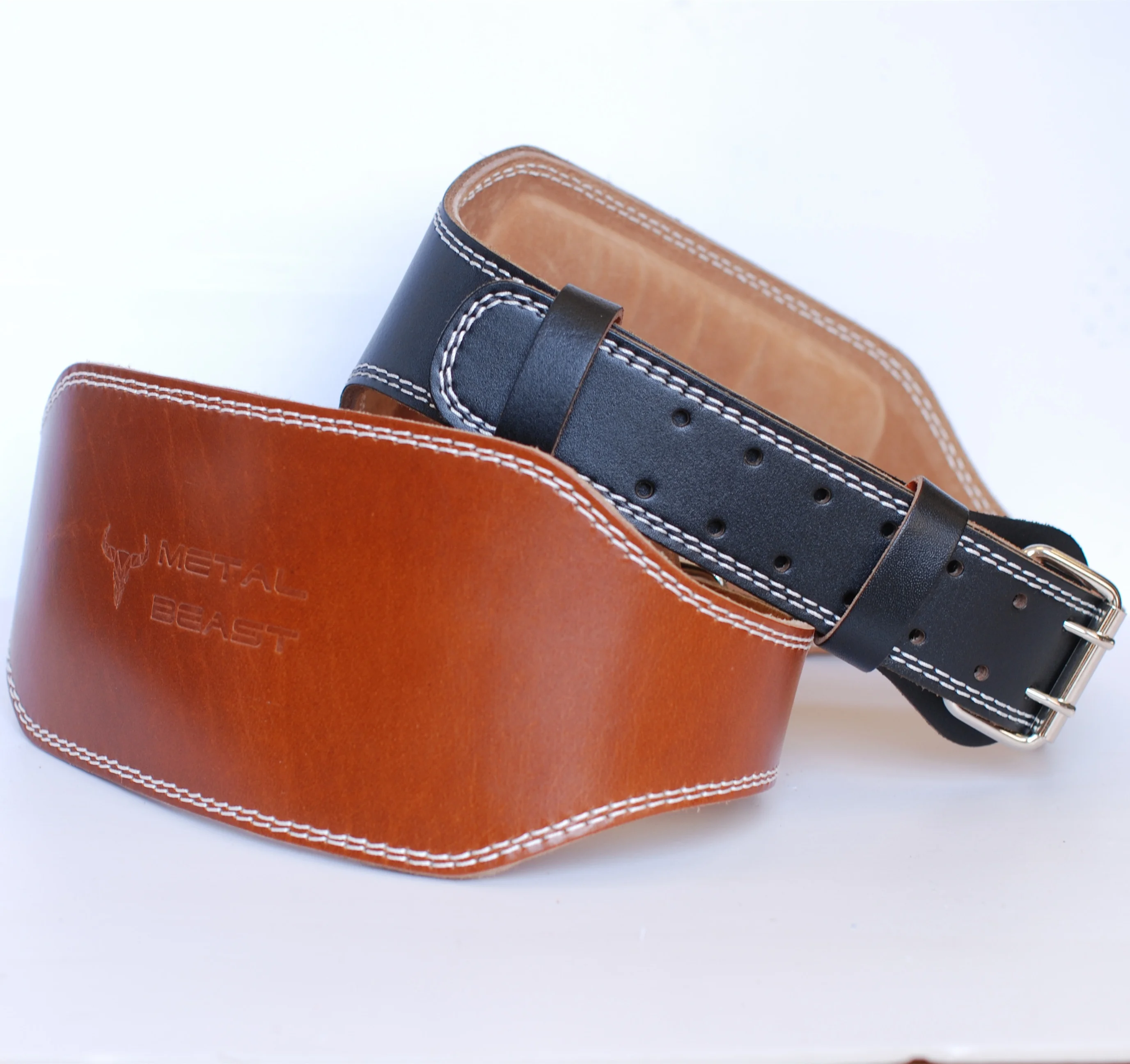 Fitness Gym Leather Power Weight Lifting Belt