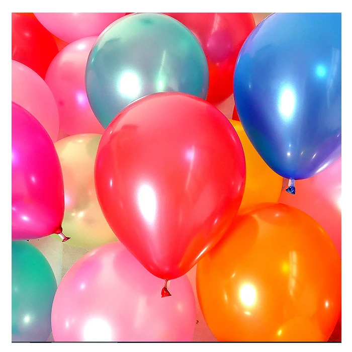 1.5g pearlescent thickening 10 inch round latex balloon wedding birthday party advertising decorative balloon