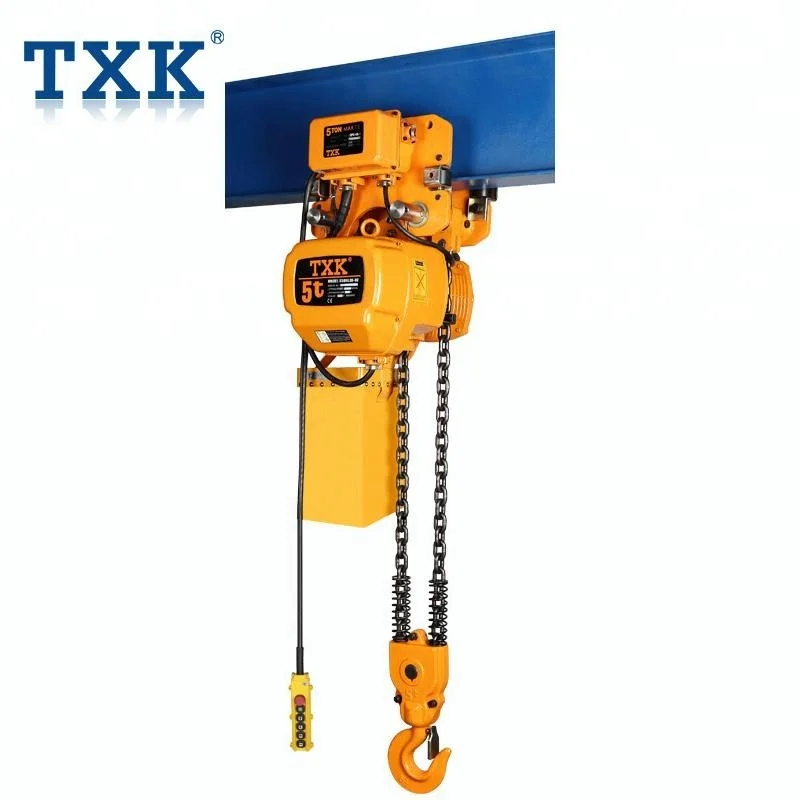 TXK  5T Power Trolley Type Chain Electric Winch