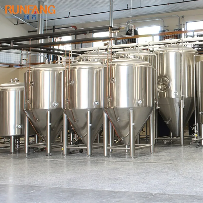 
New Technology Large Scale Fermentation Tanks for Brewery Craft Beer Brewing 