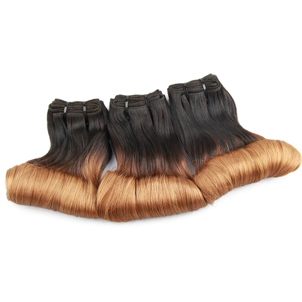 Double Drawn virgin cuticle aligned Funmi curl pissy curl,pixie curly egg curl magic/bouncy curl brazilian human hair bundles