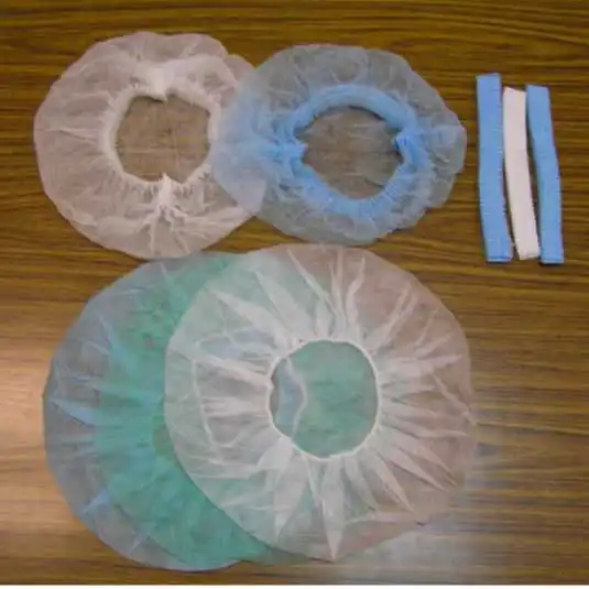 Disposable surgeon bouffant cap cofia plisada desechable for nurse
