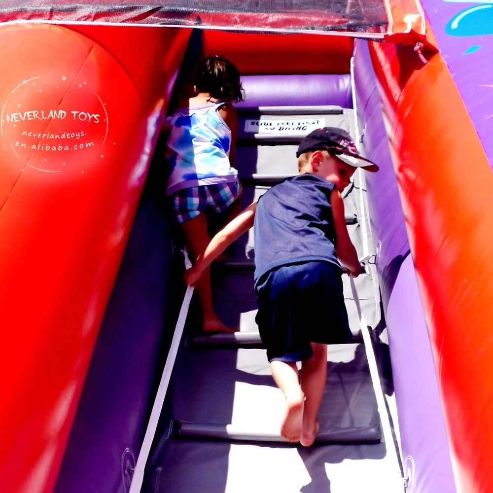 
Colorful Entertainment Adult Inflatable Obstacle Course Bouncy Castle Commercial 