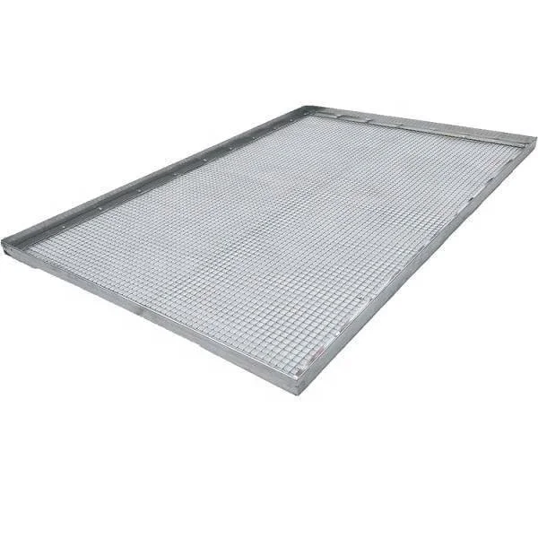 Customized 304 Stainless steel wire mesh tray for drying the fruit