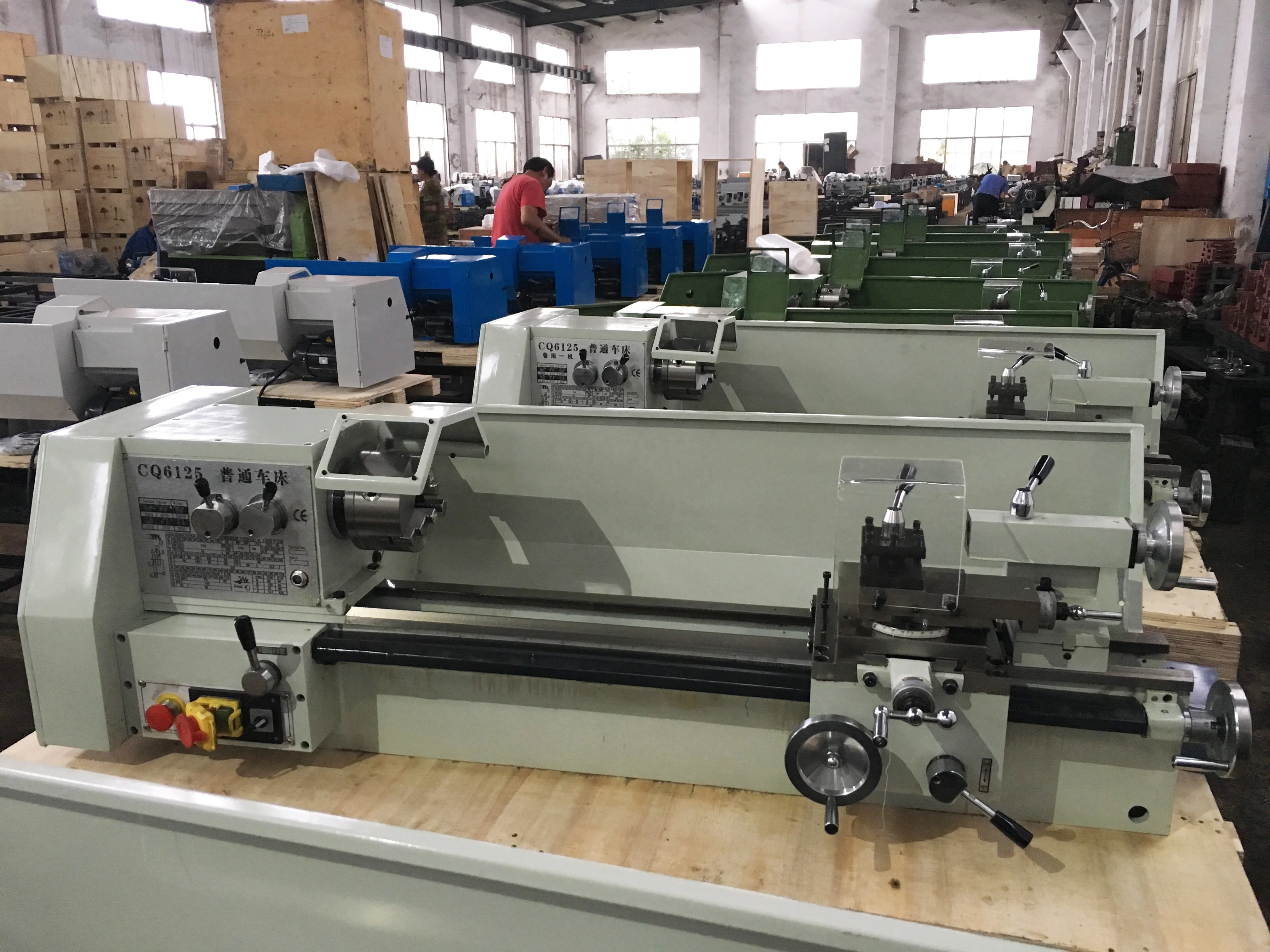 China  Mini Metal  Lathe Machine CQ6125