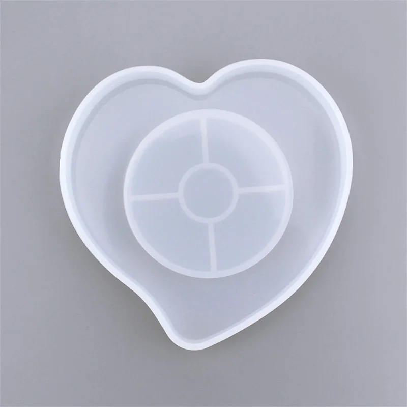 Epoxy Resin Molds Silicone Hexagon Coaster Mold, Resin Casting Molds for Coasters Candle Holders