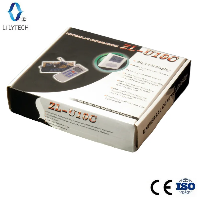 ZL-U10C, Universal A/C Controller for Cabinet Air Conditioner with Big LCD Display, Lilytech, air conditioner split system
