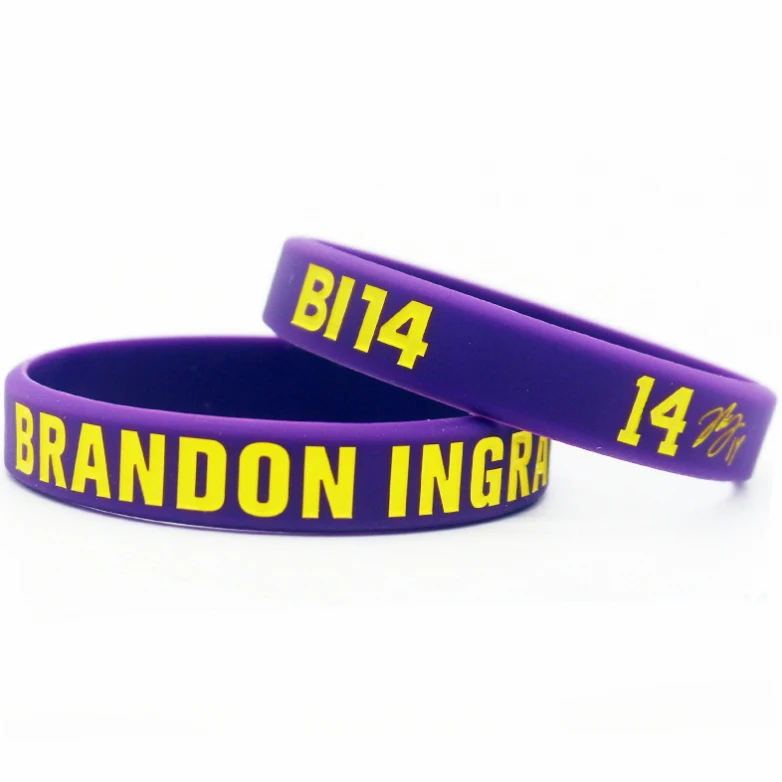 No Minimum Custom  Promotional Bracelet Wrist Bands