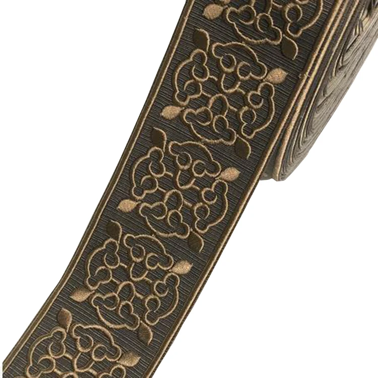 Wholesale Custom Polyester Embroidery Sequence Flower 3D Lace