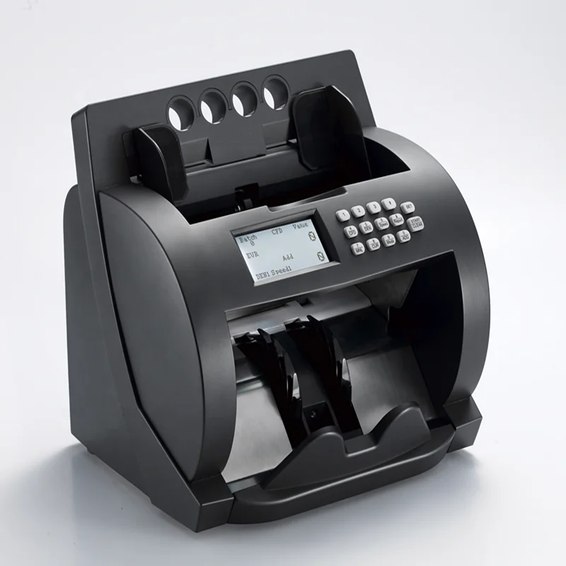 EC1000 бумажный пластиковый счетчик денег с детектором UV MG