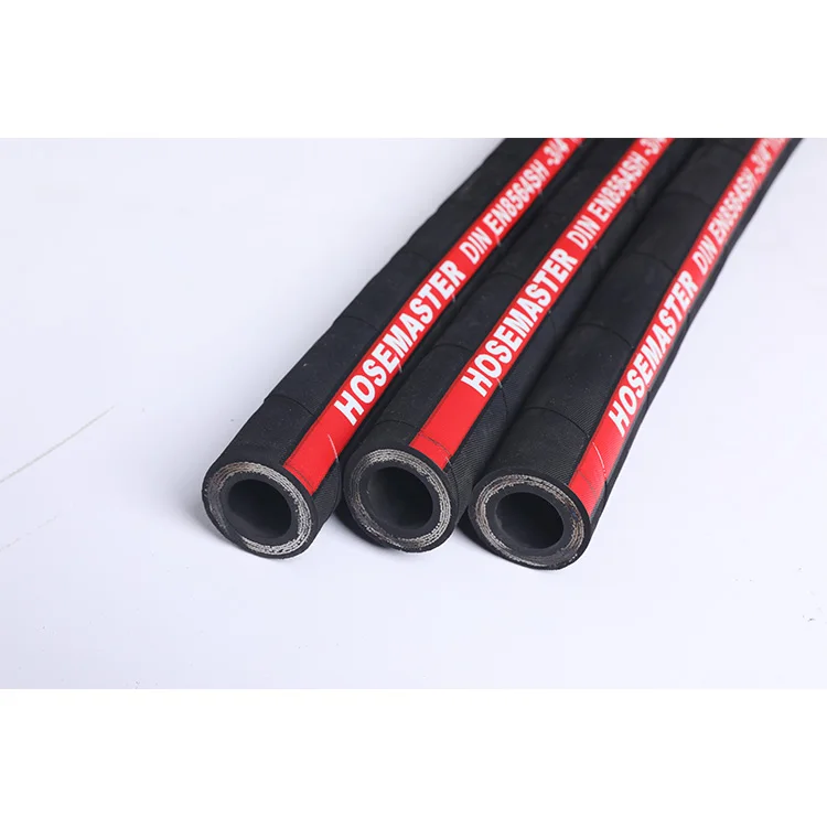 Высокое качество 64 мм 50 масло всасывания промышленный шланг высокого давления провода гидравлический резиновый шланг
