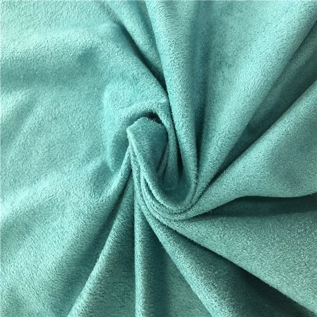 
 Оптовая продажа 100% Полиэстеровая замша ткань, тянущаяся в 4 направлениях, микро-замша для занавеса курток используется для плащ-Пыльник, куртка обувь  