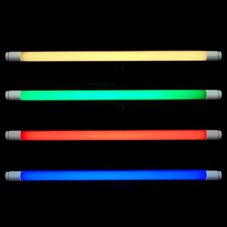  Изменение цвета с регулируемой яркостью светодиодные трубки RGB t5/T8 пробки СИД t8 многоцветный освещения 5 лет