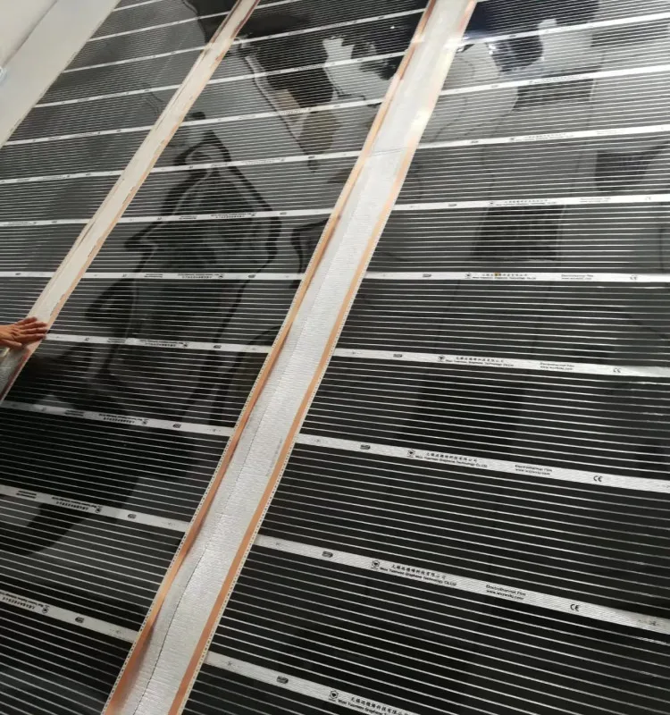hot product of Graphene radiant floor heating film with floor heating system