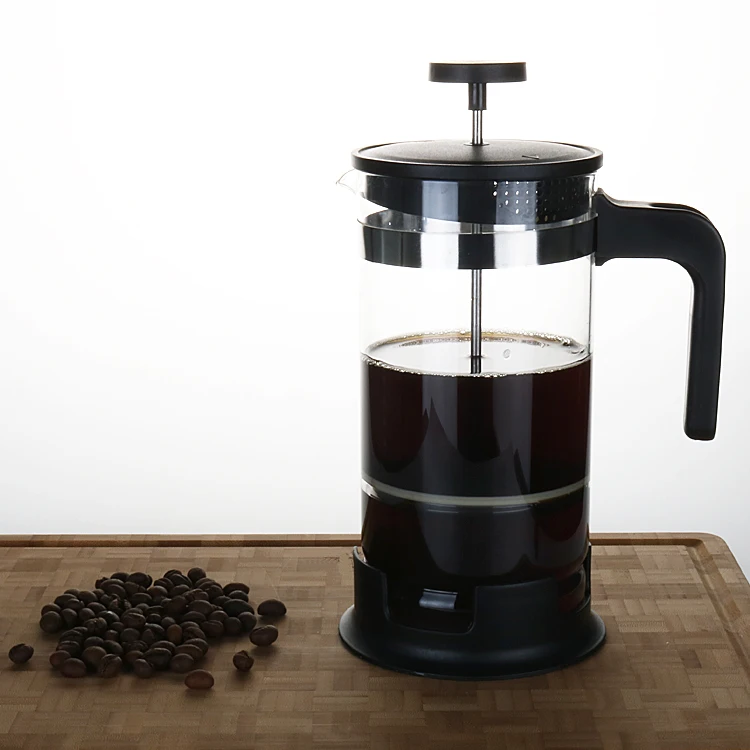 Newest  Tea Pot French Coffee Press Infuser with Glass Handle