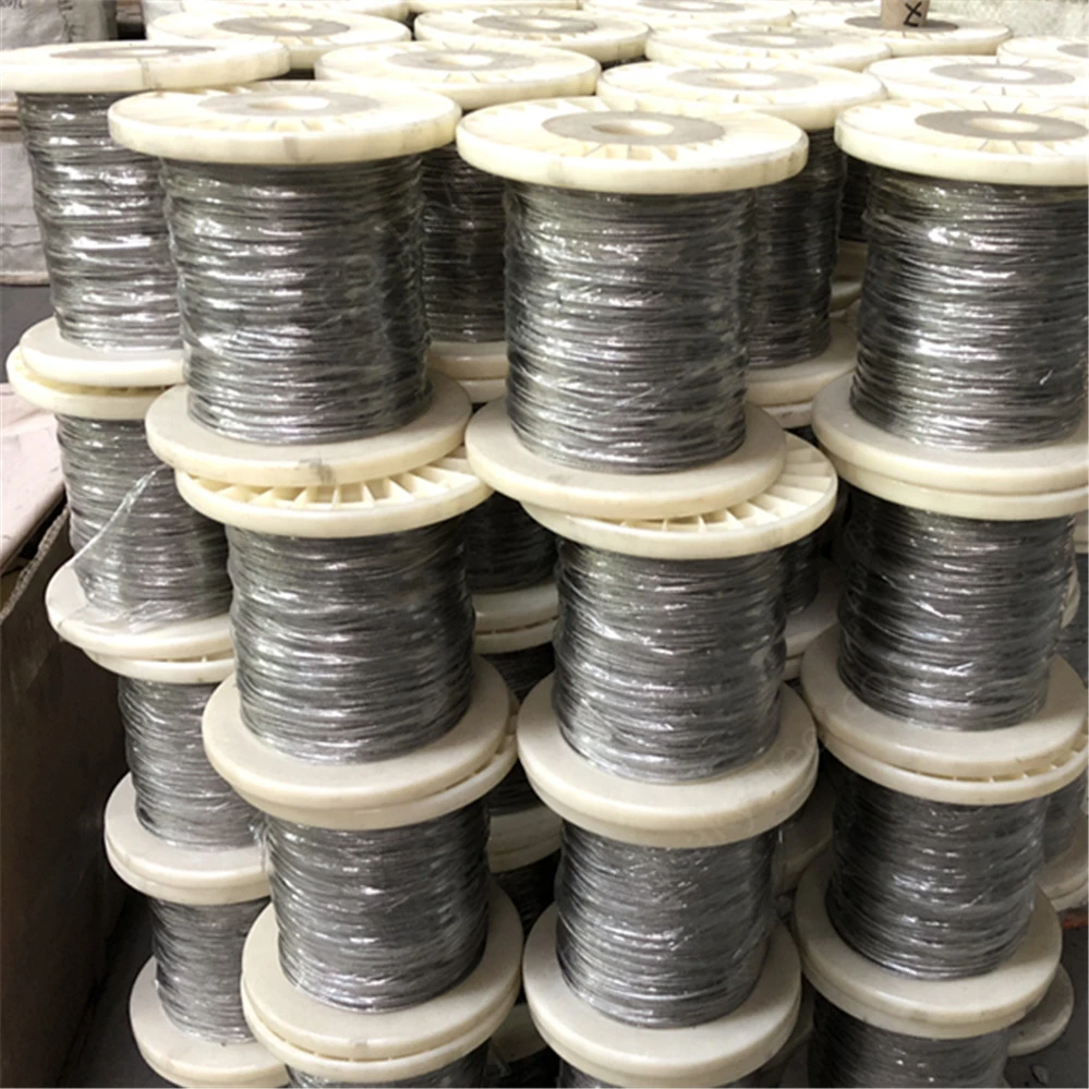 Подгонянный канат провода нержавеющей стали 7x7 304