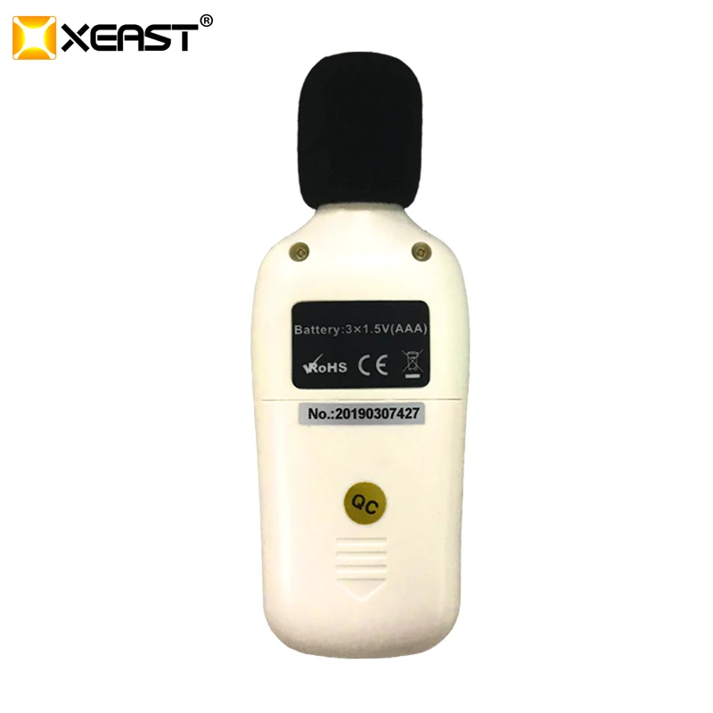 XEAST Hot Sale Handheld Digital Sound Meter  35dB~135dB Measuring Level Range With LCD Display Mini Sound Level Meter XE-911A