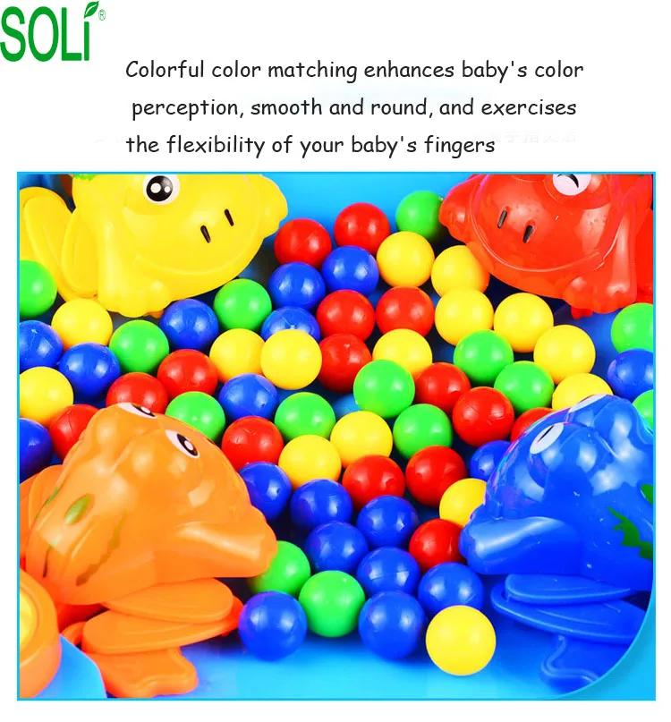 Table game frog peas toy double parent-child interaction board game