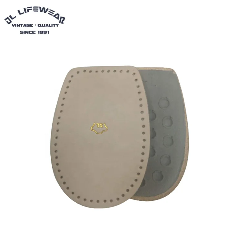 Пользовательские установки хорошо ноги толстый амортизационный каблук кожаная стелька с латексным дном