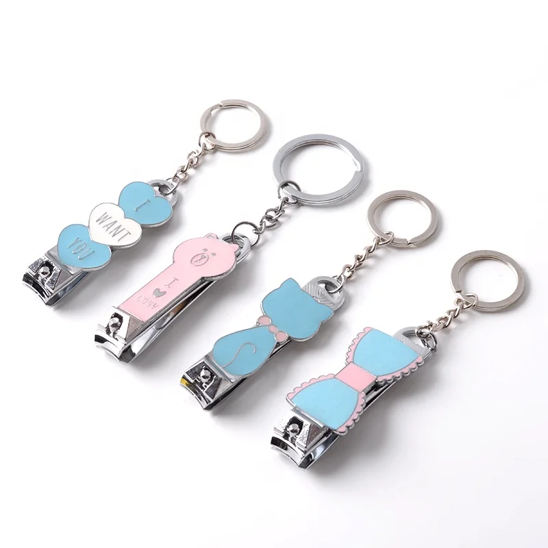 Portable cartoon cute animal nail clippers nail clippers cartoon nail clippers