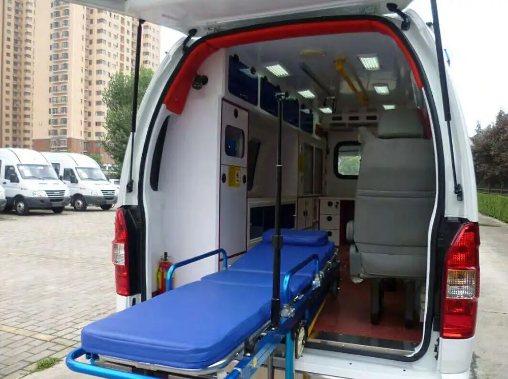 Factory price emergency ICU hospital ambulance car MSLJH4 for sale