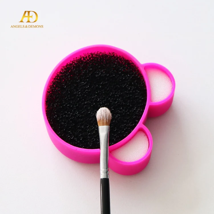 
Wholesale factory price makeup tools 2 side makeup cleaner silicone makeup brush cleaner 