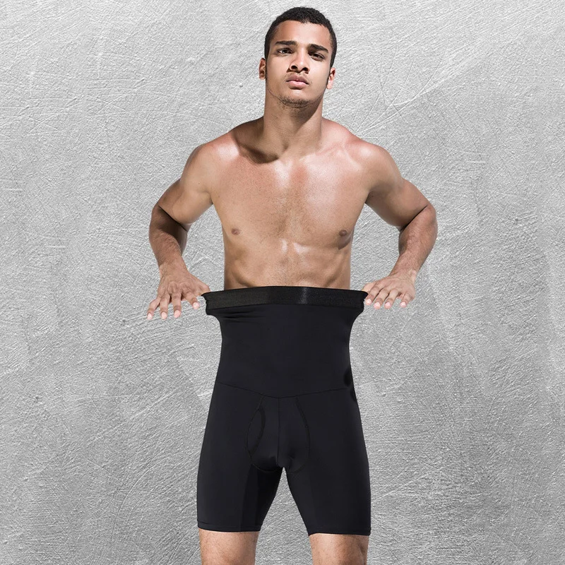 
OEM Seamless High Waist Underwear Mens Tummy Control Shapers 